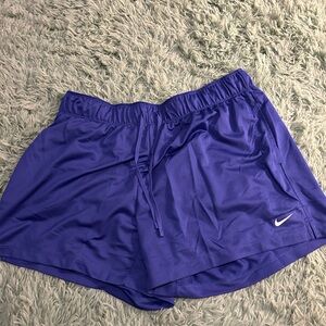 Nike Women's Royal Blue Athletic Shorts